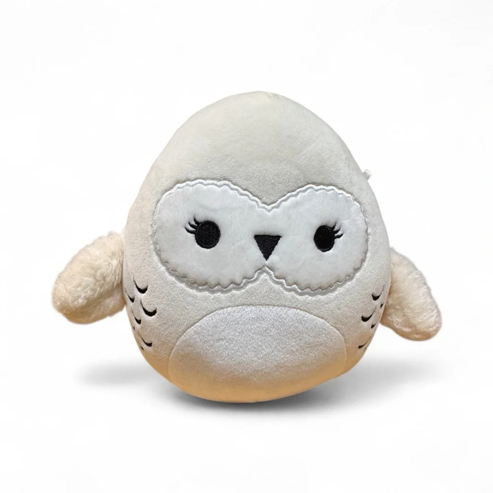 Squishmallows Harry Potter Hedwig Owl Plush 7” White Wizarding World Kellytoy
